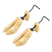 1Pair Shoe Stretcher Wooden Ergonomic Adjustable Unisex Universal Man Women Shoe Stretcher Widener For Pinch Foot Grinding Shoes Accessories