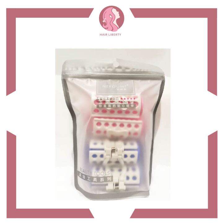 Nefoume Air Stereotypes Roll Of Plastic Curly Hair Clip Female Lazada