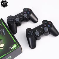 เครื่องเล่นวิดีโอเกม M8 2.4G Joypad สำหรับจอสัมผัสอุปกรณ์ควบคุมสัญญาณไวร์เลสคู่4K 10000 64GB 32GB เกมย้อนยุคสำหรับ PS1 /Gba Boy