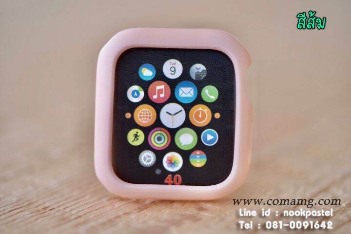 เคสยางซีลีโคน-สำหรับนาฬิกาสมาร์วอทช์-apple-watch