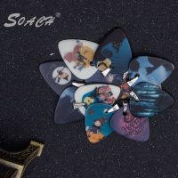 SOACH In 2016 the new guitar pick pendant necklace Halloween design necklace pendant luminous 1 mm guitar pick pendant necklace