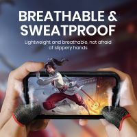 10/20pcs Finger Sleeve Breathable Controller Cover For PUBG Sweat Proof Non-Scratch Touch Screen Thumb Gloves