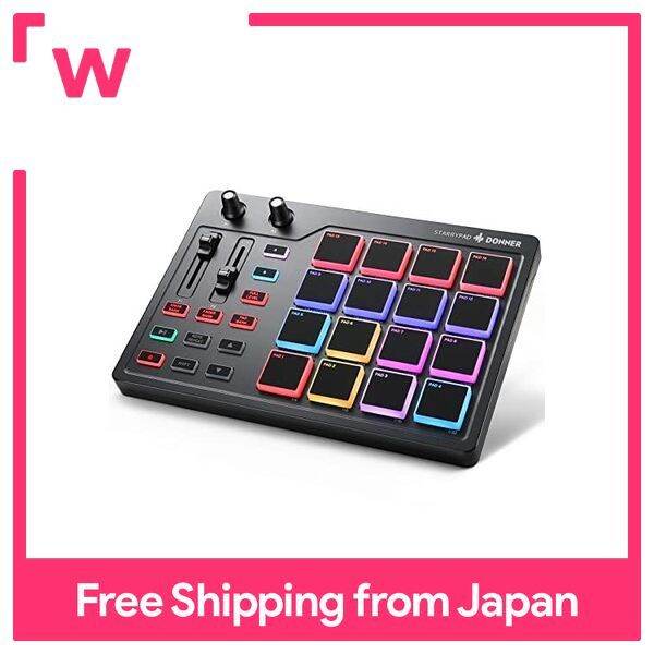 Donner MIDI Controller 16 Pads USB Typec Music Production Backlit