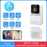 ✾✸ chenhuifang Visual doorbell mobile phone two-way intercom wireless WIFI intelligent doorbell charging ultra long range long-distance