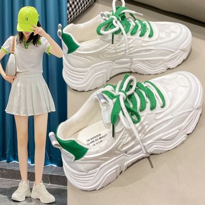 Torre shoes female summer new shoes in 2022 single large base shoe sponge bottom student leisure shoes white shoe for womens shoes