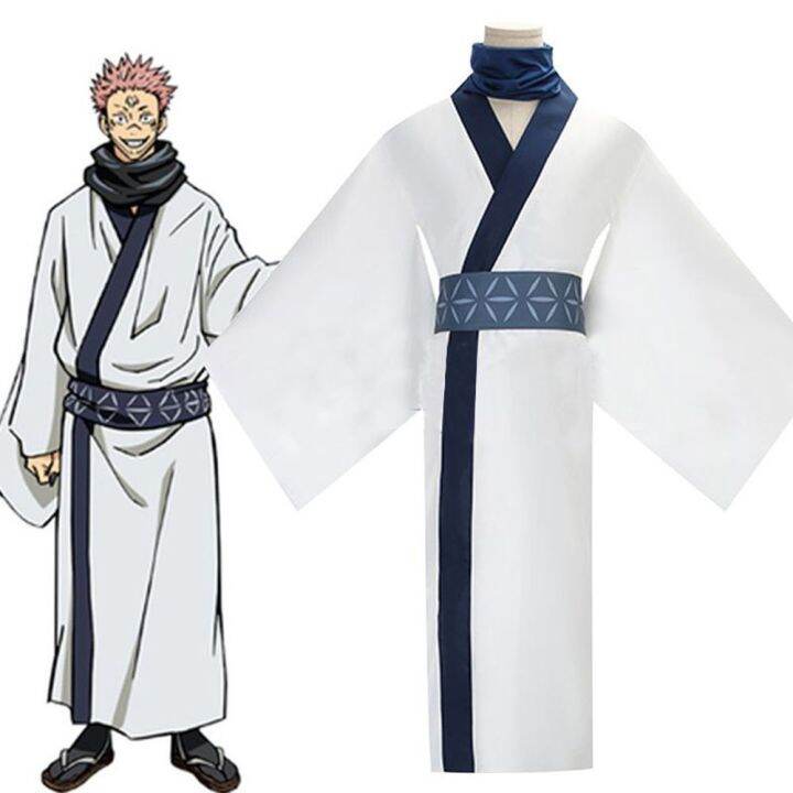 Le Uniform Cool Women Male Jujutsu Kaisen Ryomen Sukuna Party Anime Clothing Set Cosplay Coat 0590