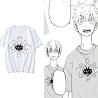 ญี่ปุ่นอะนิเมะโตเกียว Revengers T เสื้อผู้ชาย Chifuyu Matsuno คอสเพลย์กราฟิก Tees เสื้อยืด Unisex เสื้อฤดูร้อน Tshirt ชาย