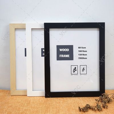 【CW】 Picture Frames Classic Photo Frame Wall Hanging With Plexiglass 9X13 13X18cm Pictures