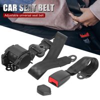 Adjustable Safety Belt Universal Car Seat Belt Retractable 3 Point Seat Belt For Passenger Cars Engineering Vehicles Accessories