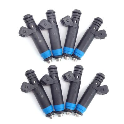 ชุด8PCS หัวฉีดน้ำมันเชื้อเพลิงสำหรับ Buick Ford BMW Deka 80LB 850Cc 1000Cc EV1 Siemens OEM # FI114992 FI114991 XZGC5009 109991 80-8