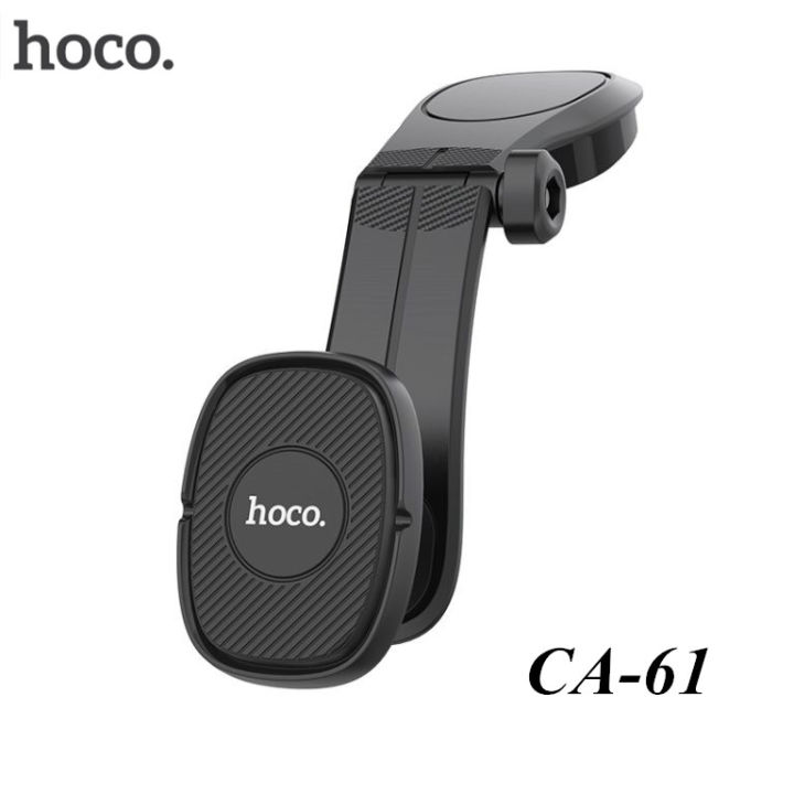 ที่จับโทรศัพท์ในรถยนต์-hoco-รุ่น-ca61-ที่ยึดโทรศัทพ์มือถือ-ขาตั้งมือถือในรถยนต์-แม่เหล็กที่วางโทรศัพท์หมุนได้-360-สินค้าคุณภาพดี