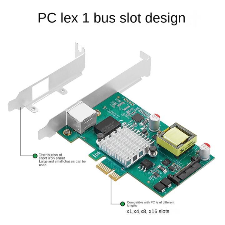 poe-gigabit-card-gigabit-network-card-pcie-to-2-5g-single-port-rj45-gigabit-pcie-x1-poe-802-3at-i225-chip