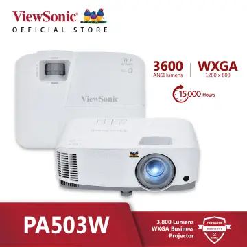 ViewSonic PA503W Proyector DLP 3D 3600 ANSI lumens WXGA (1280 x