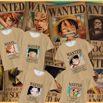 Luffy Zoro One Piece T-shirt Sanji Nami Summer Tees ACE Model Clothes Tops  Collection Birthday Gift for Boy - AliExpress