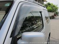 คิ้วกันสาดรถ กันฝน SUZUKI JIMNY JB23/JB43 (LIGHT SMOKE / SEMI WIDE TYPE)Weather Guard/Rain Deflector/Window Visor