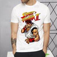 Street Fighter เสื้อยืด Hip Hop ตลกพิมพ์ TShirt Streetwear ไม่มีที่จอดรถผู้ฝ่าฝืนจะถูกทำลาย T เสื้อเสื้อแขนสั้น