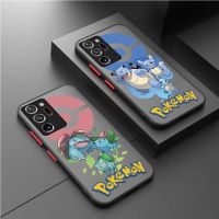 【ส่องแสงอิเล็กทรอนิกส์】เคสการ์ตูน Pokemon สำหรับ Samsung Galaxy Note 20อัลตร้า10บวก8 9 S23 S20 Note 10 S21 S22 Note 20 5G เคสซิลิโคนนิ่ม