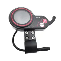 QS-S4 72V Thumb Throttle LCD Display Meter Only for Zero 11X Electric Scooter 6PIN Display Accessories