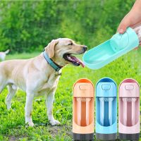 Pet Dog Water Bottle Feeder Bowl Portable Food Water Bottle Dog Bowl Bottom - Dog Feeders - Aliexpress