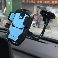 Iron Man Car Phone Holder Mobile Phone Holder Stand in Car No Magnetic GPS Mount Support For iPhone 12 11 Pro Xiaomi HUAWEI Car Mounts