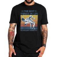 Wrestling Best Of Life Vintage Tshirt Funny Wrestling Sports T-Shirt 100% Cotton Eu Size Short Sleeves Summer MenS Camiseta