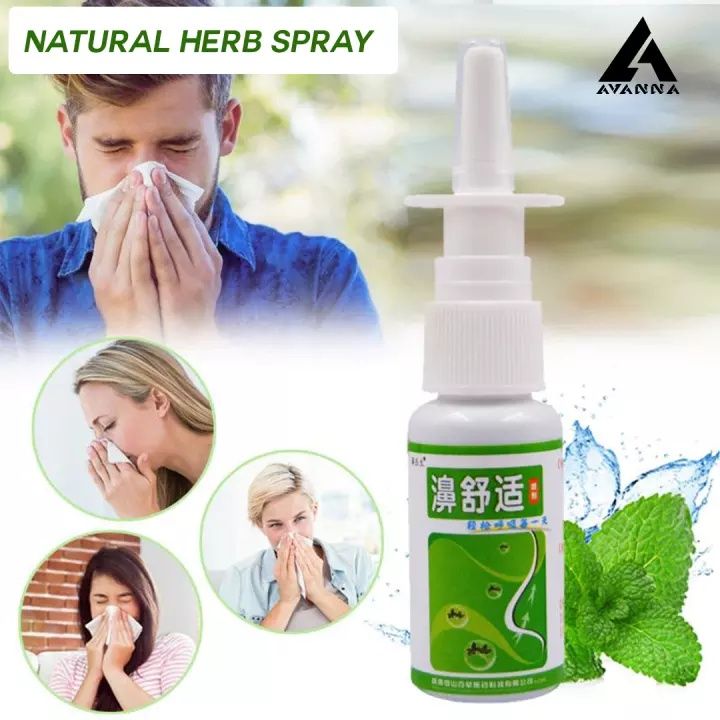 Best selling comfort nasal spray Rhinitis and Sinusitis Spray Antibacterial  liquid cleans and relieves itching and antibacterial Anti-rhinitis and  sinusitis Chinese medicine spray Suitable for sneezing, runny nose, nasal  congestion and itchy nose | Lazada PH