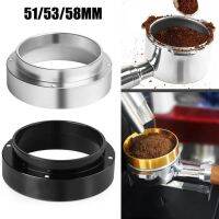 1PCS Coffee Powder Tool Aluminum Anti-Drop Dosing Funnel Ring For Brewing Bowl 51/53/58mm Filter For Brewing Bowl Coffee Powder