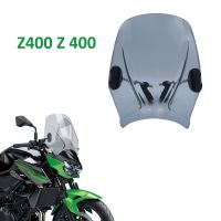 Z400 Accessories Motorcycle Adjustable Wind Screen Windshield For Z400 Z 400 z400 z 400