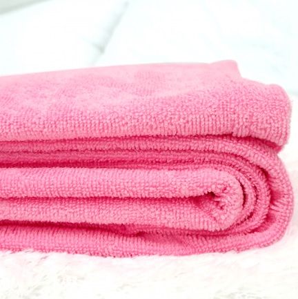 ผ้าห่ม-ผ้าขนหนูสีชมพู-ผ้าของขวัญ-150x200ซม-1-ผืน