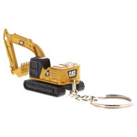 Diecast CAT 320 Engineering Vehicle Model Toy Keychain Pendant Alloy Excavator Small Gift Decoration Souvenir Excavat Other Organiser