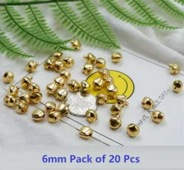 6mm Jingle Bell  Small Bells Vintage (20 pcs in Pack) - Malaysia