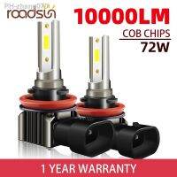 roadsun LED H11 Headlight H1 H4 H7 9006 HB4 9005 HB3 6000K 10000LM Auto Lamp Super Bright Car Fog Lights Day Running Light