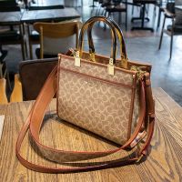 [COD] Handbag womens bag 2021 new summer middle-aged fashion atmosphere large-capacity messenger