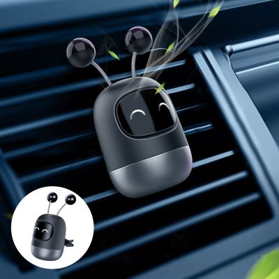 【DT】  hotSend 3 Paste Car Aromatherapy Car Inside The Air Vent Robot Decorative Ornaments Solid Fragrance Paste