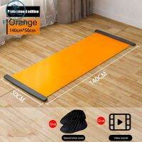 ✼ 140/180/200cm Yoga Sliding Mat Sports Fitness Glide Plate Skating Training Mat