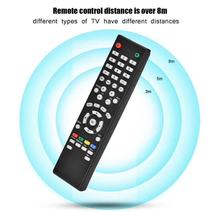 รีโมทคอนโทรล-universal-tv-การเปลี่ยนรีโมทคอนโทรลวัสดุ-abs-ทนทานระยะการควบคุม-8-เมตรสำหรับสมาร์ททีวี