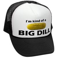 2023 Im Kind Of A Big Dill Parody Adult Trucker Cap Hat