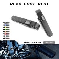 Motorcycle Accesstories CNC Aluminum Rear Foot Pegs Footrest Passenger Footpegs for YAMAHA FZ1 FZ1N FZ1S FZ6 FAZER