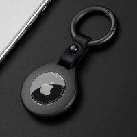 High Quality Leather Metal Pendant Protective Case For Apple Airtags Anti-collision Keychain Accessories Hot Sale Wholesale Key Chains