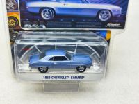 1:64 1969 Chevrolet Camaro Diecast โลหะผสมรุ่นรถของเล่นสำหรับของขวัญ Collection