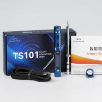 Original TS101 Electric Soldering Iron Adjustable Temperature USB Portable Digital Welding Station 65W Mini TS100 Upgraded