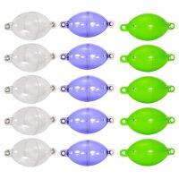 5Pcs PVC Bubble Floats Bold Snap On Eco friendly Sea Carp Coarse Surface Oval Fishing Float for Fishing Lover Tackle