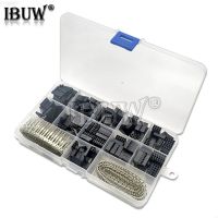 620pcs Dupont Connector 2.54mm Dupont Cable Jumper Wire Pin Header Housing Kit Male Crimp Pins Female Pin Terminal Connector