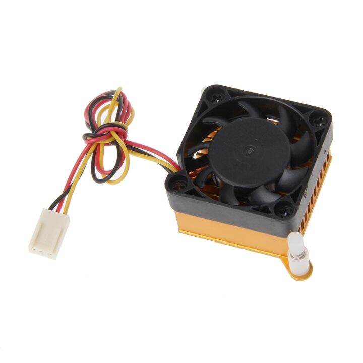 PC Northbridge Chipset Aluminium Cooler Heatsink 40mm Fan For 3D Printer Cooling Laptop Cooler