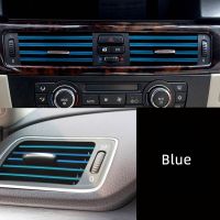 【2023】 hhu09 10Pcs รถจัดแต่งทรงผม Mouldings Air Outlet Trim Strip Chrome Auto Air Vent Grilles ขอบ Trim รถยนต์แถบตกแต่ง Car