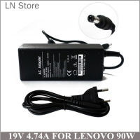 อะแดปเตอร์ AC แล็ปท็อปเครื่องชาร์จโน้ตบุ๊คใหม่19V 4.74A 90W สำหรับ Ordenador Portatil Lenovo ADP-90RH PA-1900-52LC B 0713A1990