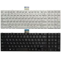 NEW Russian laptop Keyboard for TOSHIBA SATELLITE L850 L850D P850 L855 L855D L870 L870D RU Black/white keyboard