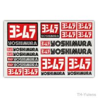 ↂ 3M Reflective Motorcycle Stickers Tank Helmet Accessories Waterproof Decals For Yoshimura Honda Yamaha Suzuki