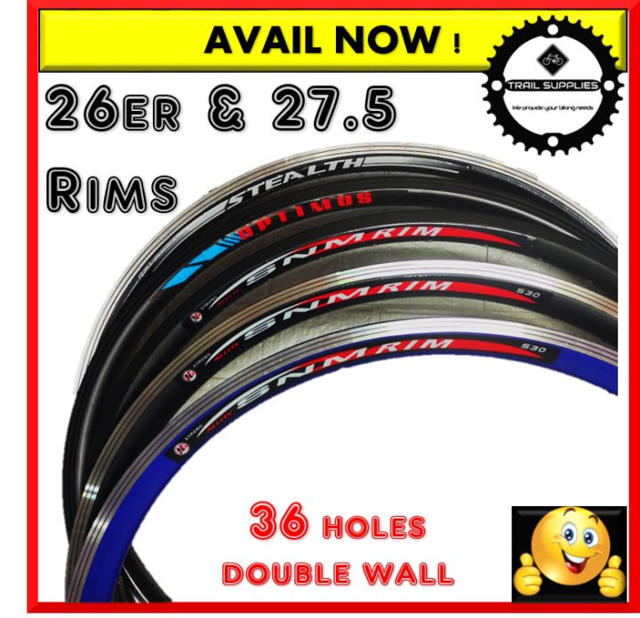 26er Rims/27.5 Rims/Mtb Rims/36holes/Double wall/Rim brake/Disc brake