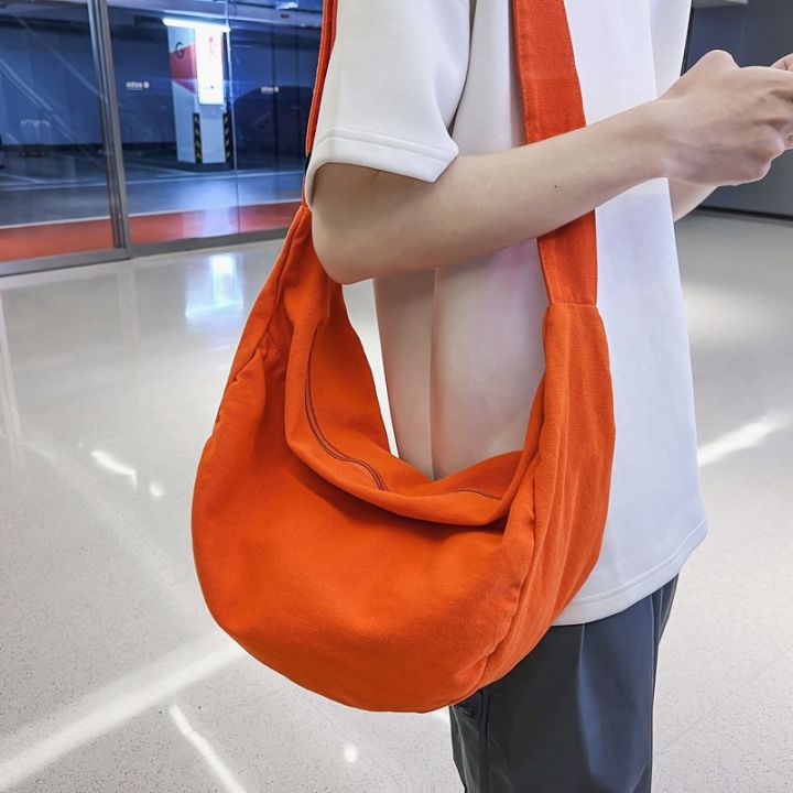 new-korean-style-canvas-bag-ins-all-match-large-capacity-canvas-bag-college-students-literary-style-class-bag-crossbody-bag-2023